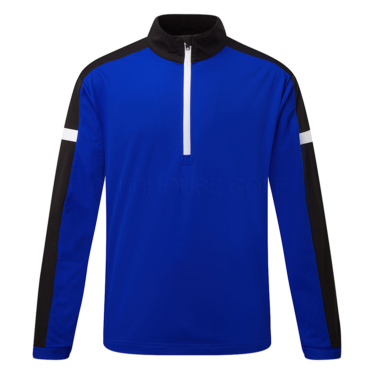 Sunderland Nevada 1/2 Zip Golf Wind Top Electric Blue / Black / White