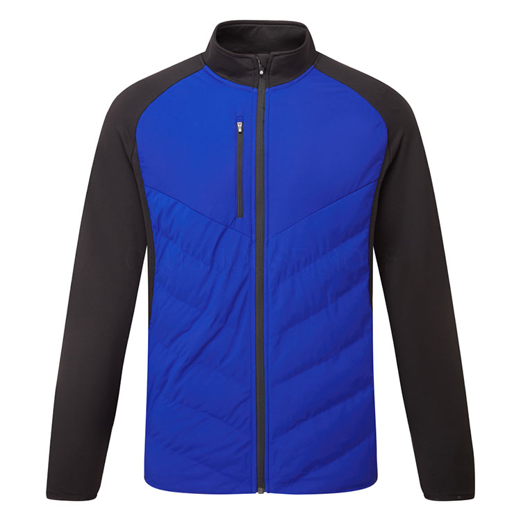 Sunderland Davos Padded Thermal Golf Wind Jacket Electric Blue / Black