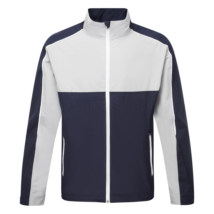 Sunderland Matterhorn Waterproof Golf Jacket Navy / Silver / White