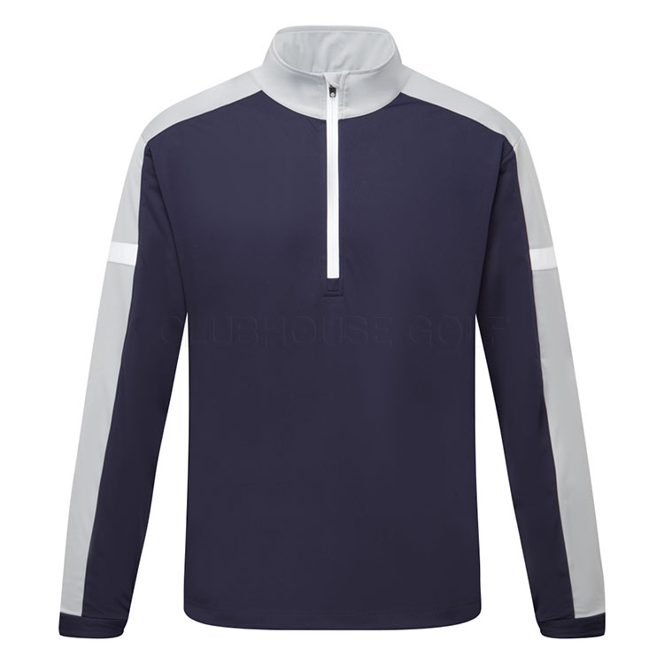 Sunderland Nevada 1/2 Zip Golf Wind Top Navy / Silver / White