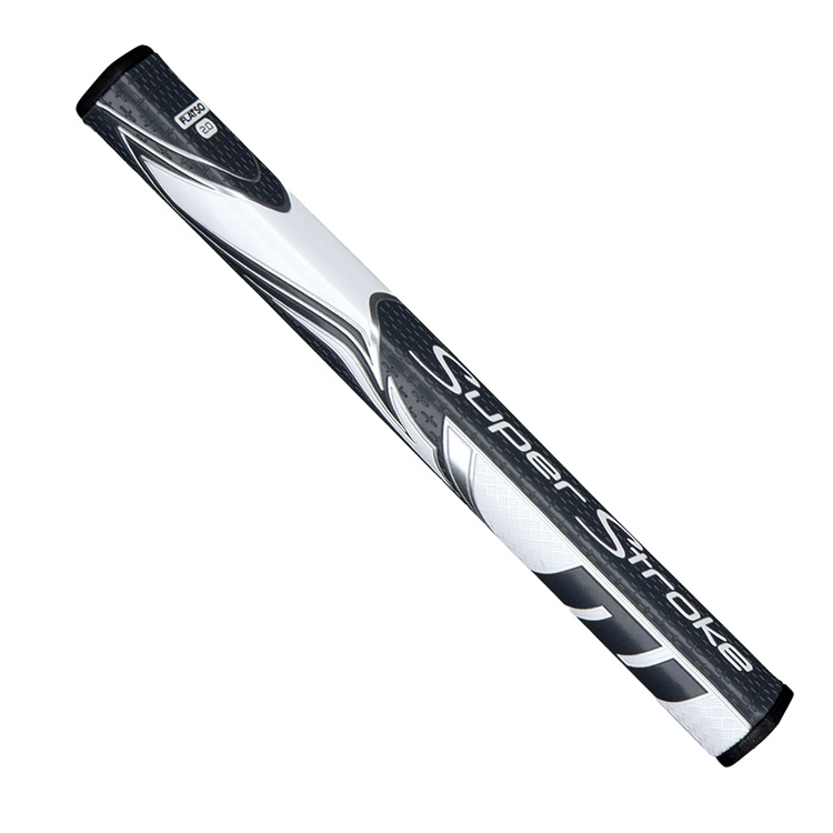 SuperStroke Zenergy Flatso 2.0 Golf Putter Grip Grey / White