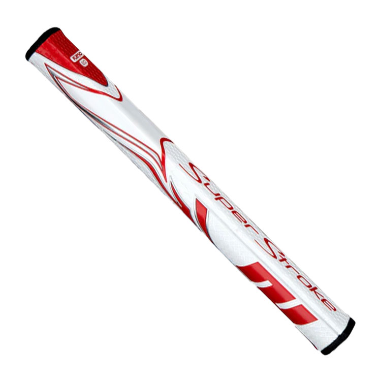 SuperStroke Zenergy Flatso 2.0 Golf Putter Grip White / Red