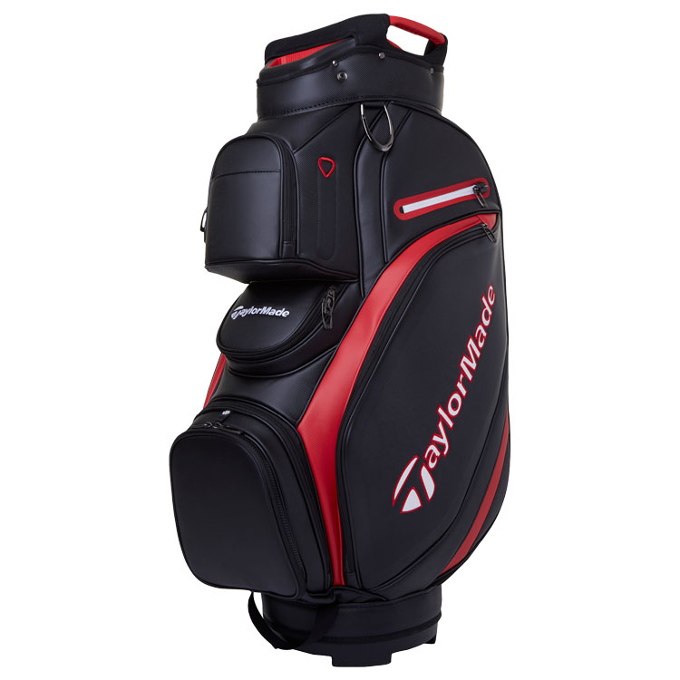 TaylorMade Deluxe Golf Cart Bag Black / Red
