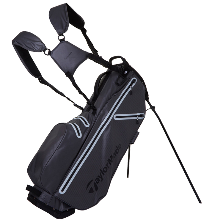 TaylorMade FlexTech Waterproof Golf Stand Bag Gunmetal