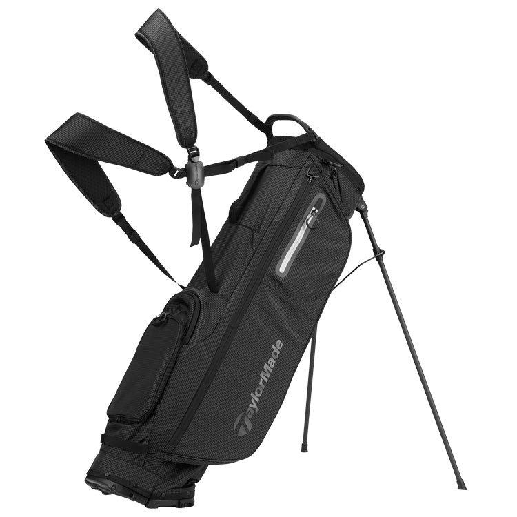 TaylorMade FlexTech SuperLite Golf Stand Bag Black