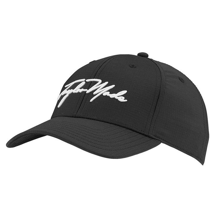TaylorMade Ladies Script Golf Cap Black Black