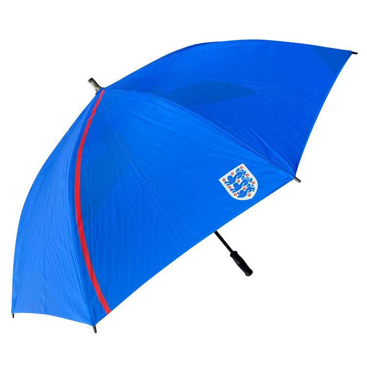 TaylorMade England Double Canopy Golf Umbrella Blue / Red