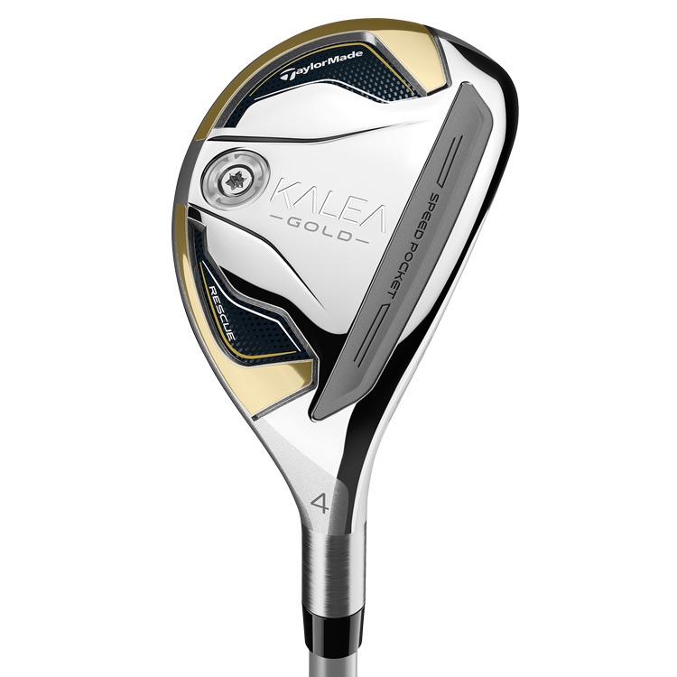 TaylorMade Ladies Kalea Gold Golf Hybrid Ladies  /  Right Handed  /  Graphite
