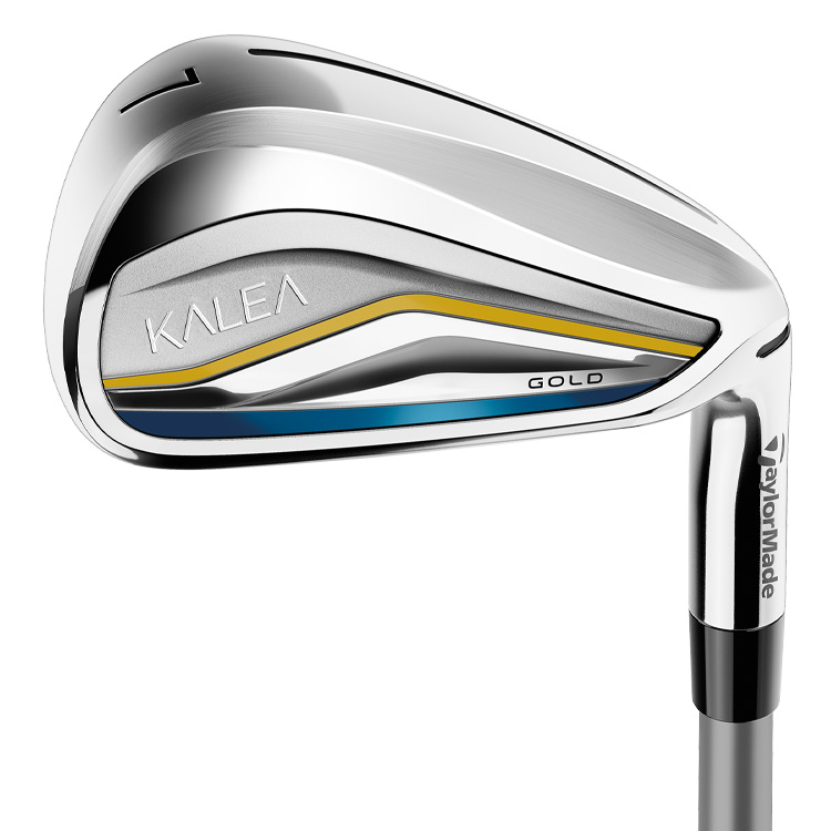 TaylorMade Ladies Kalea Gold Golf Irons Ladies  /  Right Handed  /  Graphite