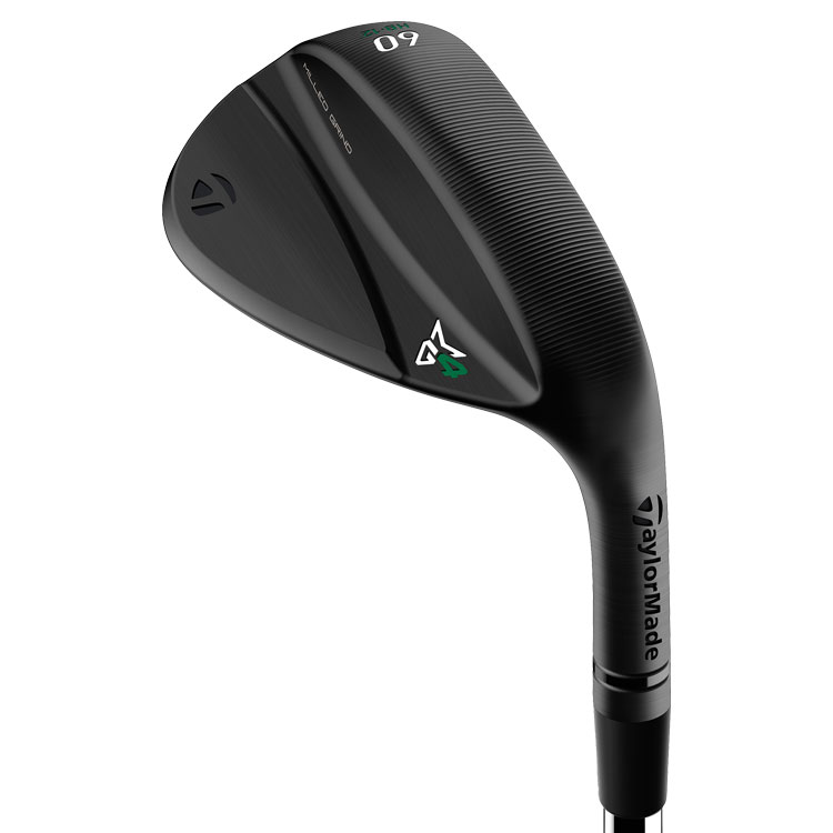 TaylorMade Milled Grind 4 Matte Black Golf Wedge Mens  /  Right Handed  /  Steel
