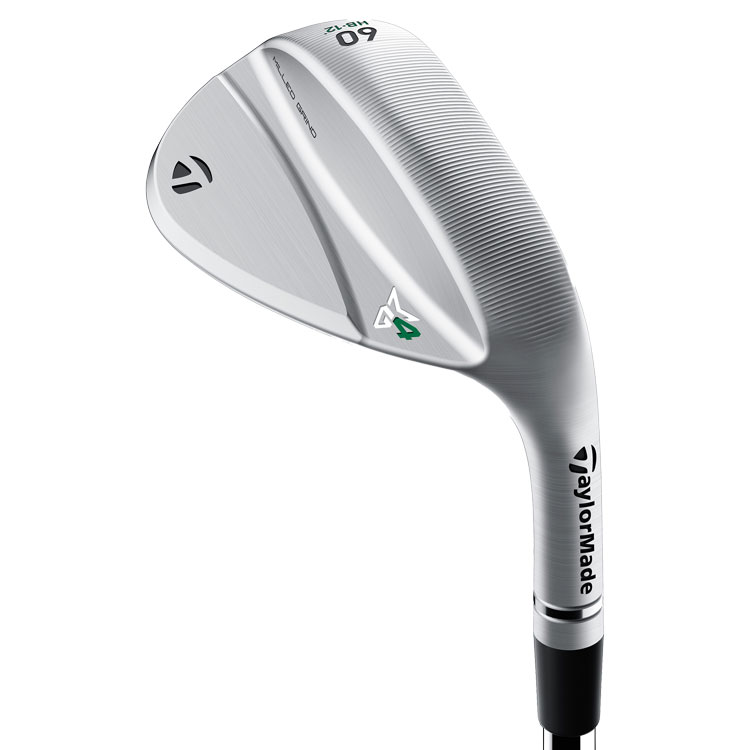 TaylorMade Milled Grind 4 Satin Chrome Golf Wedge Mens  /  Right Handed  /  Steel