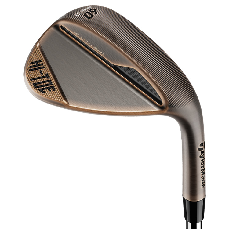 TaylorMade Milled Grind Hi-Toe 4 Copper Golf Wedge Mens  /  Right Handed  /  Steel