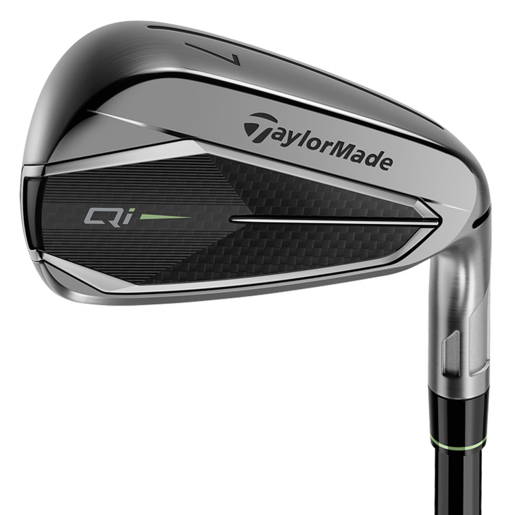 TaylorMade Qi Gunmetal Golf Irons Mens  /  Right Handed  /  Steel