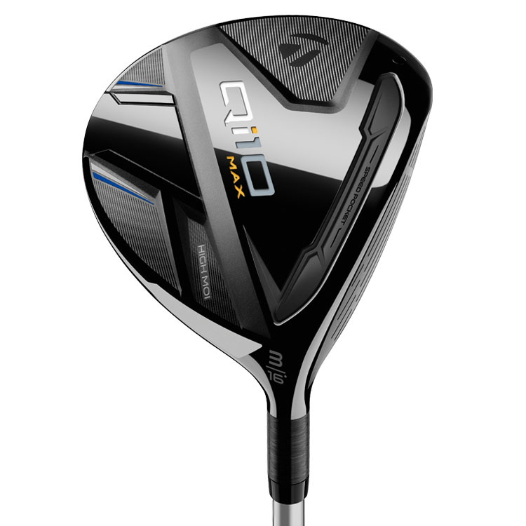 TaylorMade Ladies Qi10 Max Golf Fairway Wood Ladies  /  Right Handed  /  Graphite