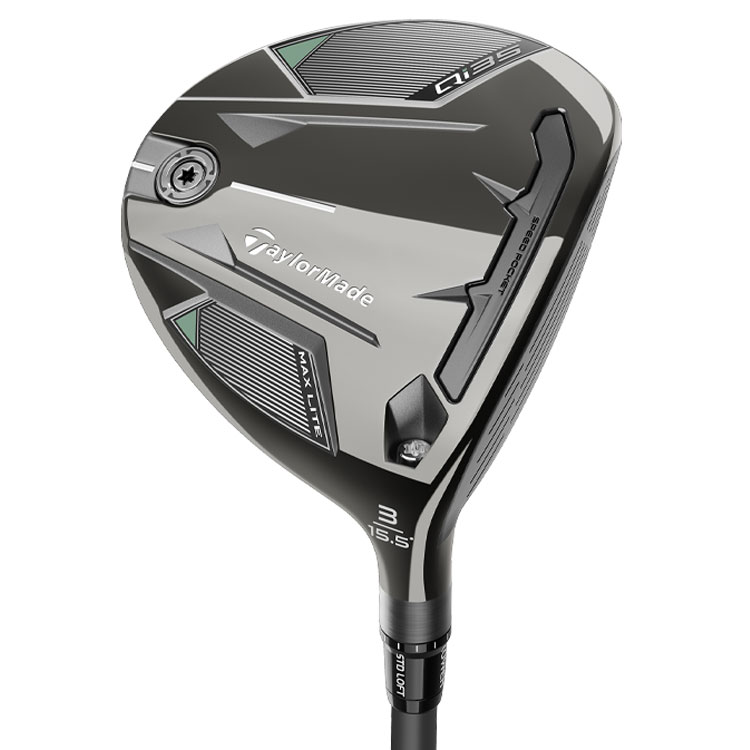 TaylorMade Qi35 Max Lite Golf Fairway Wood (Custom Fit) Mens  /  Left Handed  /  Graphite