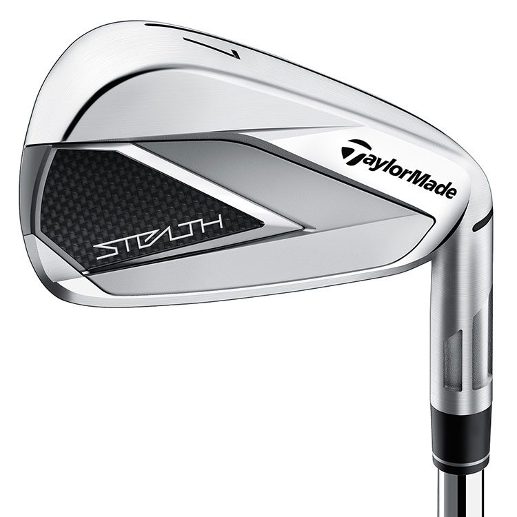 TaylorMade Stealth Golf Irons Mens  /  Right Handed  /  Steel