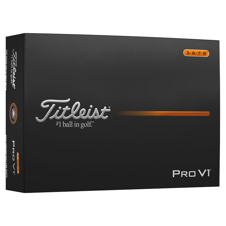 Titleist Pro V1 High Number Personalised Text Golf Balls White Balls