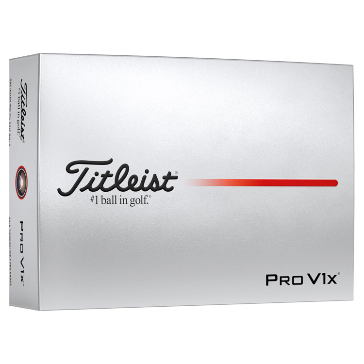 Titleist Pro V1x Personalised Text Golf Balls White Balls