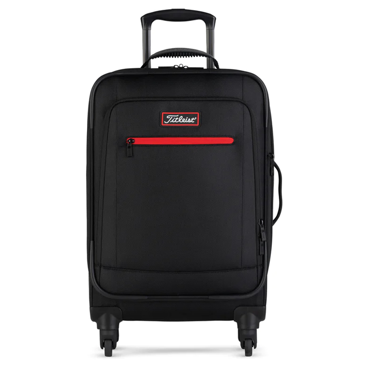 Titleist Players 20 Inch Spinner Travel Case Golf Bag Black / Red