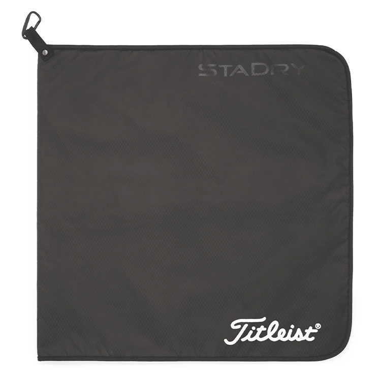 Titleist StaDry Performance Golf Towel Black