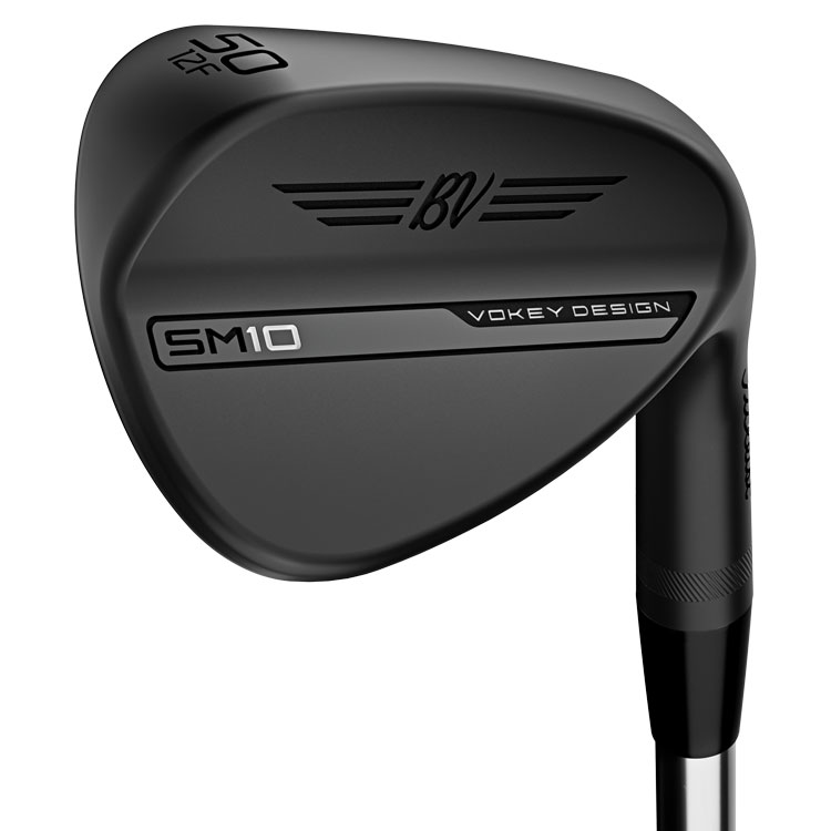 Titleist Vokey SM10 Jet Black Golf Wedge Mens  /  Right Handed  /  Steel