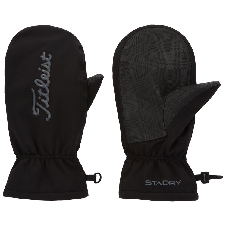 Titleist Stadry Winter Cart Golf Mitts Black / Charcoal