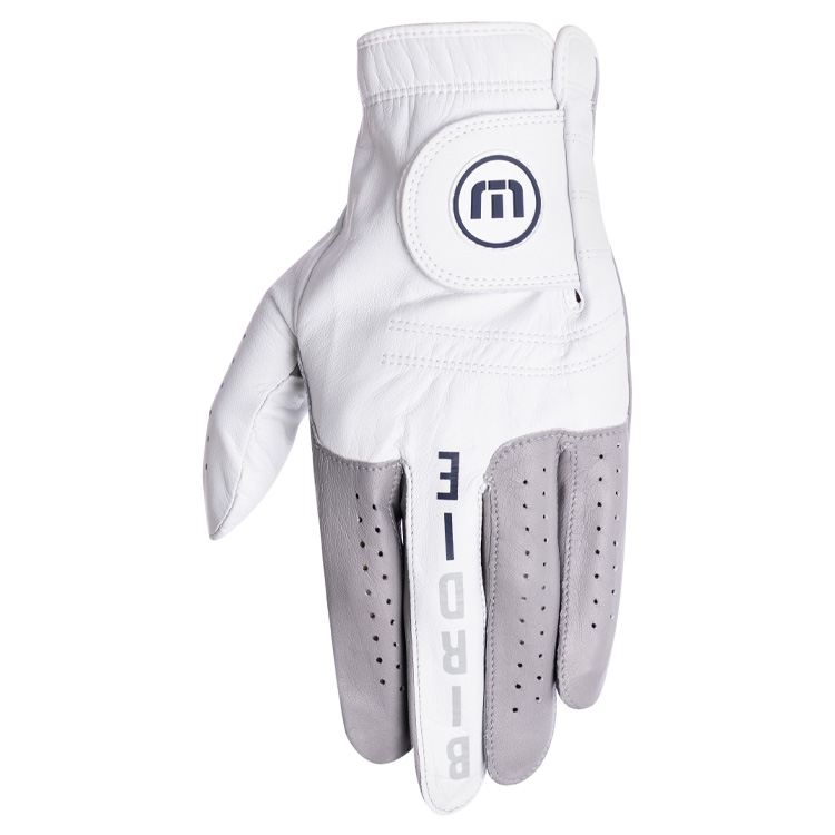 TravisMathew Between The Lines 2.0 Golf Glove White  /  Right Handed Golfer