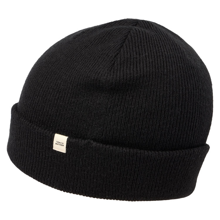 TravisMathew Cloud Golf Beanie Black