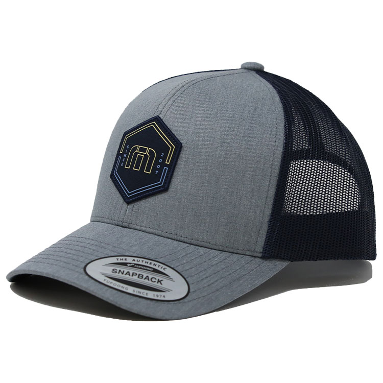 TravisMathew Snapback Golf Cap Heather Grey