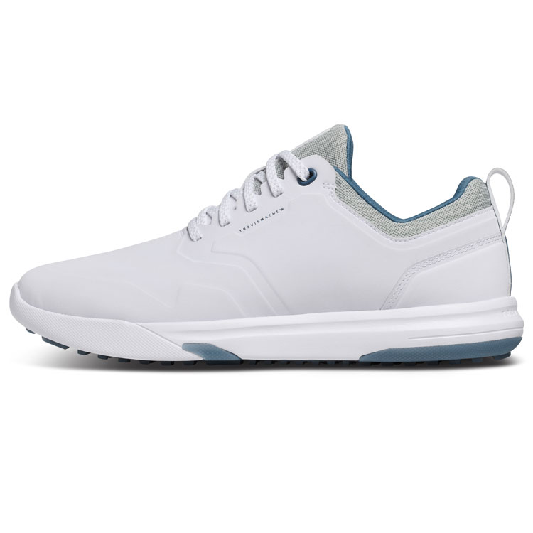 TravisMathew The Daily Pro Hybrid Plus Golf Shoes White / Blue