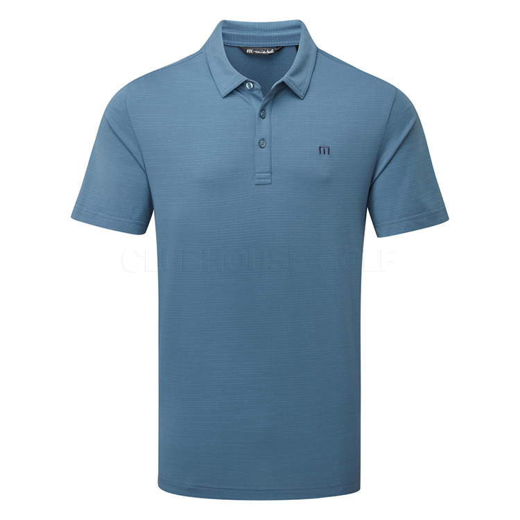 TravisMathew The Heater Golf Polo Shirt Stellar Blue