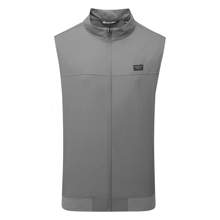 TravisMathew Wanderlust Full Zip Golf Vest Quiet Shade