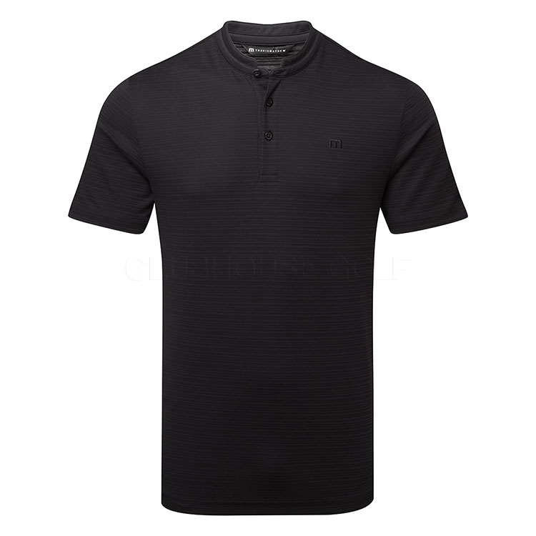 TravisMathew Sunny Days Ahead Golf Polo Shirt Black