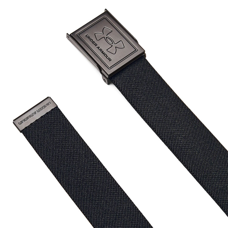 Under Armour Stretch Webbing Golf Belt Black / Castlerock