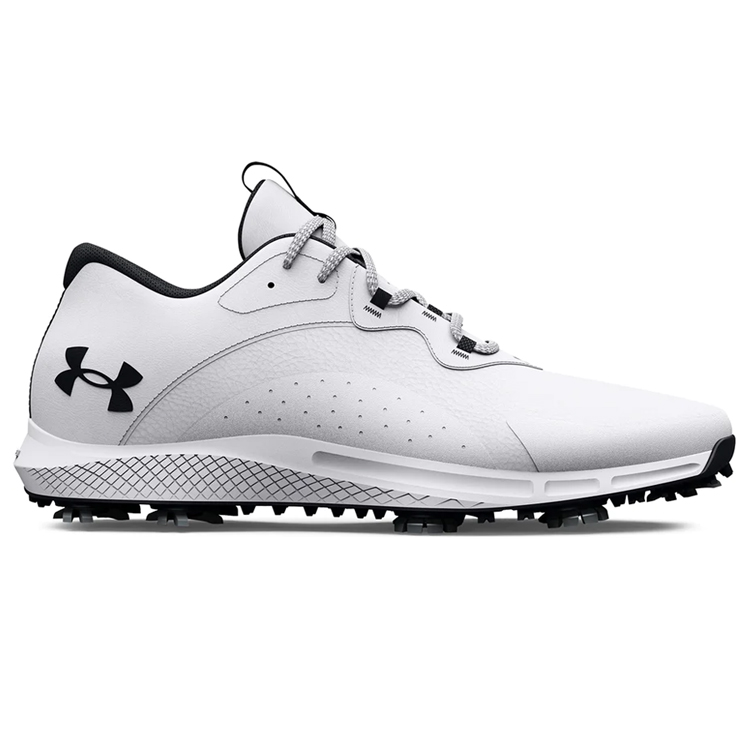 Under Armour Charged Draw 2 Golf Shoes White / White / Black