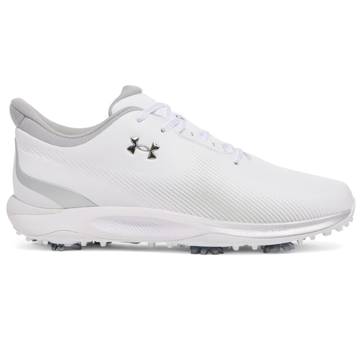 Under Armour Drive Fade Golf Shoes White / Metallic Silver