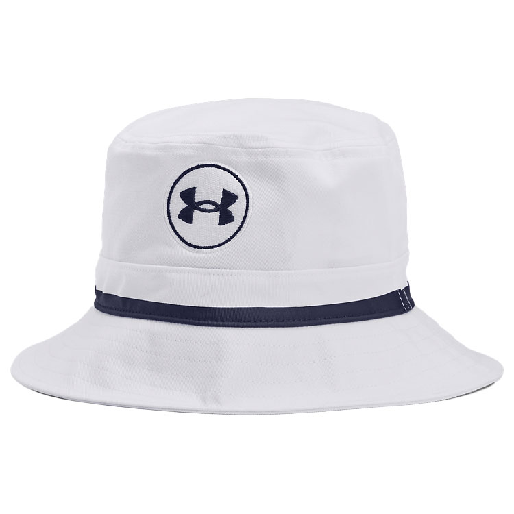 Under Armour Driver Golf Bucket Hat White / Midnight Navy