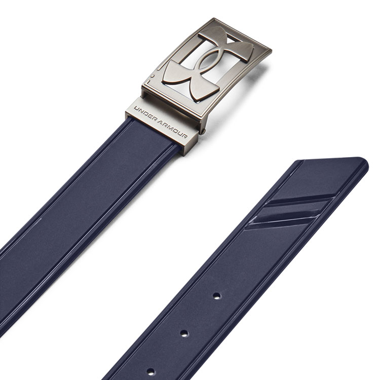 Under Armour Driver Silicone Golf Belt Midnight Navy / Steel
