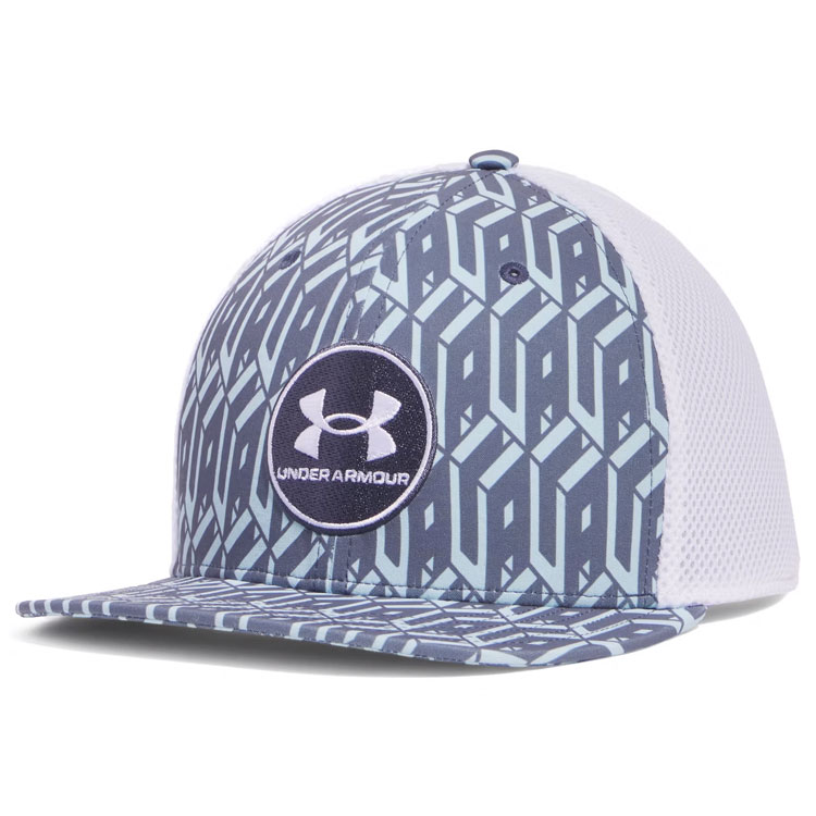 Under Armour Iso-Chill Driver Low Golf Cap Downpour Grey / White