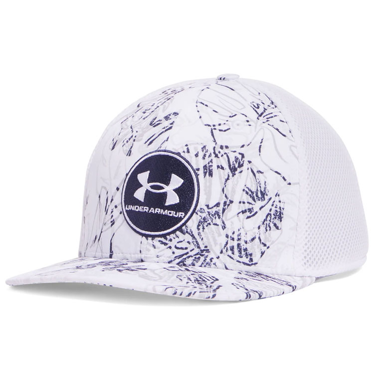 Under Armour Iso-Chill Driver Low Golf Cap Midnight Navy / White