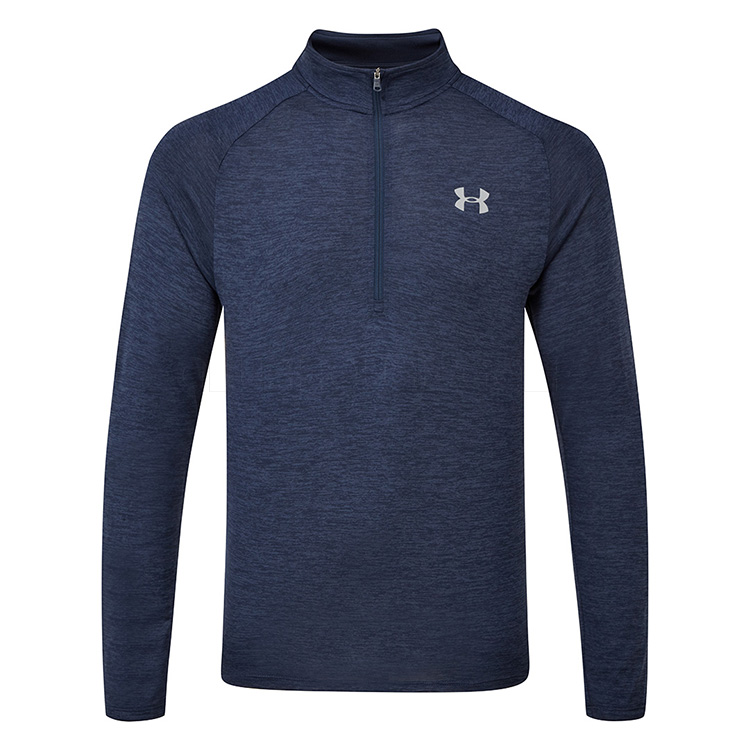 Under Armour Tech 2.0 1/2 Zip Golf Sweater Academy / Steel