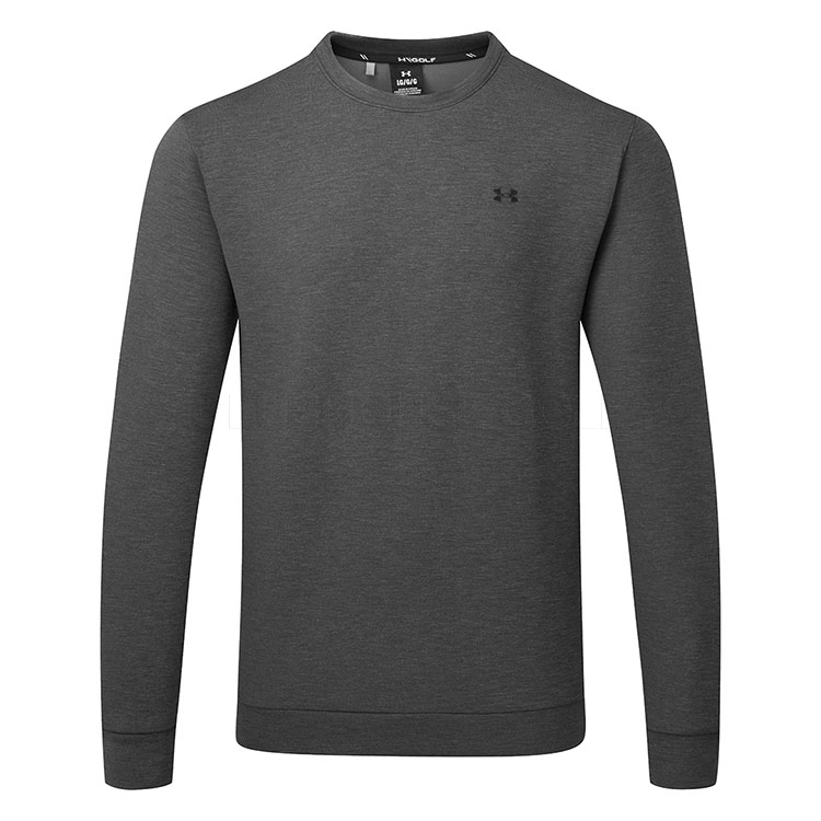 Under Armour Drive Crewneck Golf Sweater Black / Anthracite / Black
