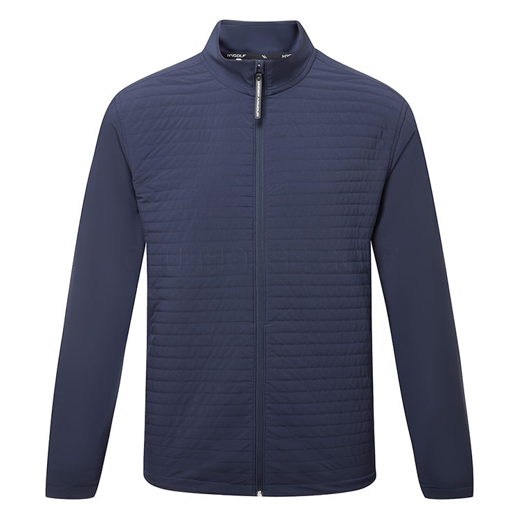 Under Armour Drive Pro Storm Insulated Golf Wind Jacket Midnight Navy / Metallic Silver