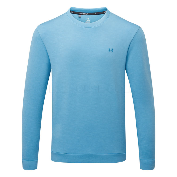 Under Armour Drive Crewneck Golf Sweater Ether Blue