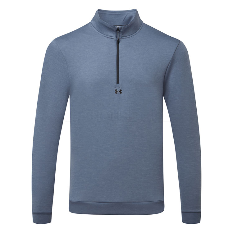 Under Armour Drive 1/4 Zip Golf Sweater Downpour Grey / Gravel / Black