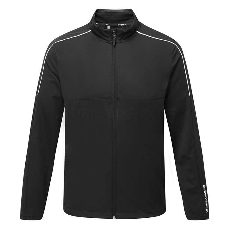 Under Armour Drive Golf Wind Jacket Black / White