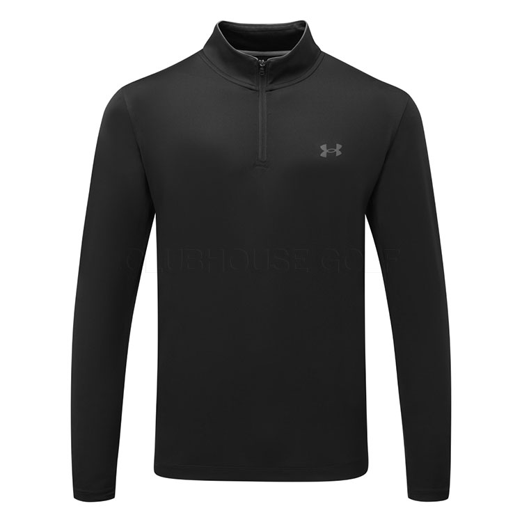Under Armour Matchplay 1/4 Zip Golf Sweater Black / Pitch Grey
