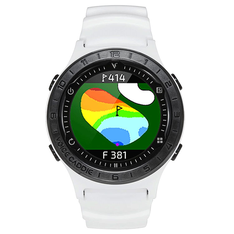 Voice Caddie A2 Golf GPS Watch White