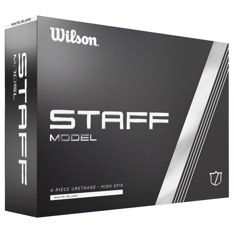 Wilson Staff Model Golf Balls White Balls  /  Dozen