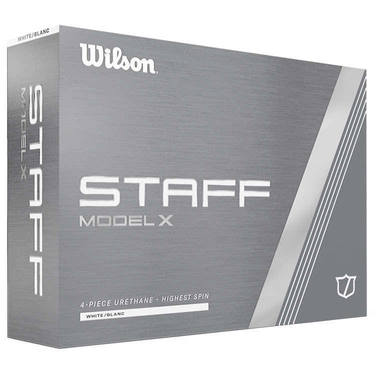 Wilson Staff Model X Golf Balls White Balls  /  Dozen